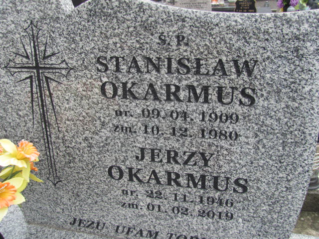 Stanisław Okarmus 1909 Radziszów - Grobonet - Wyszukiwarka osób pochowanych