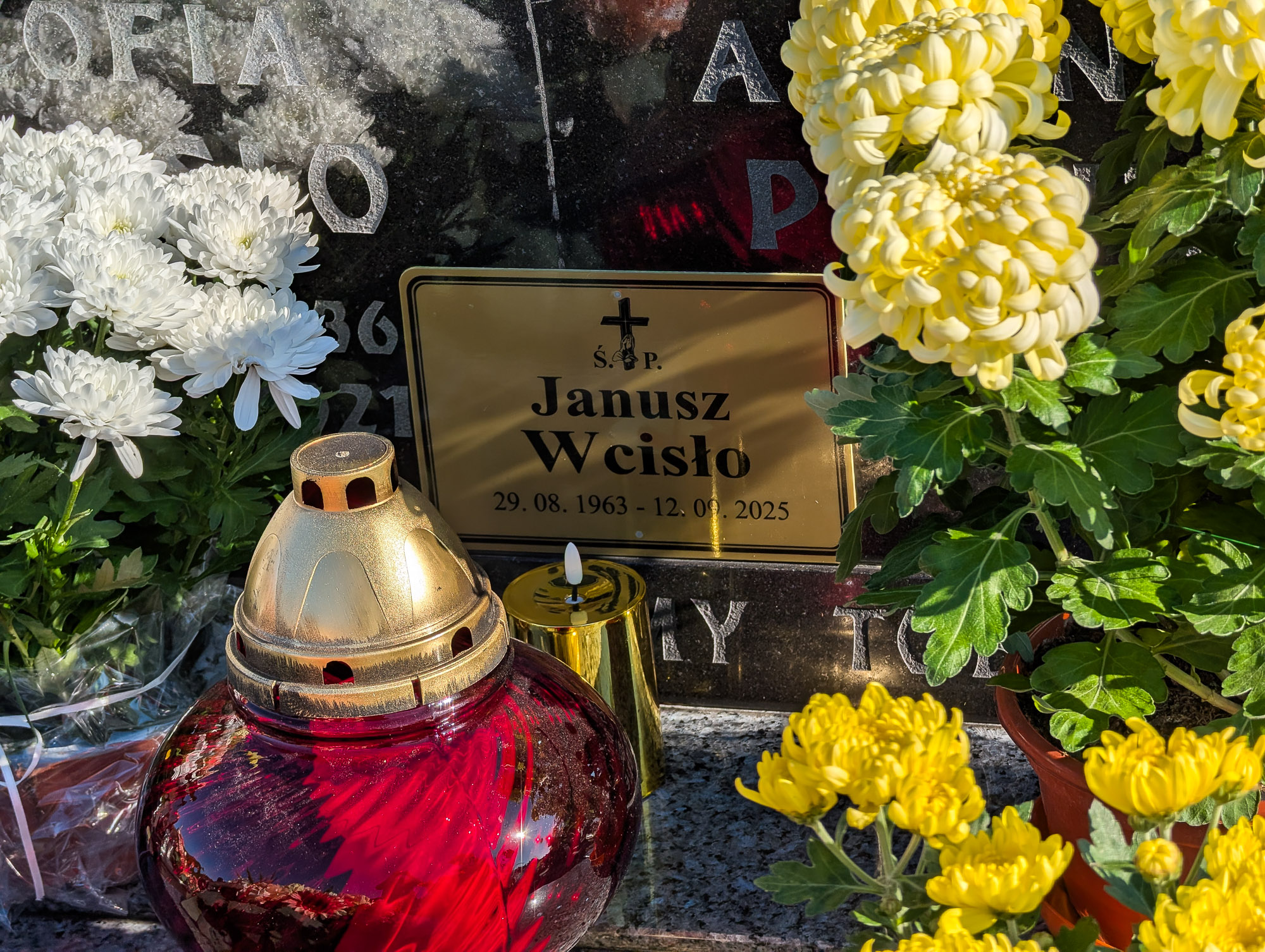 Grób Janusz Wcisło